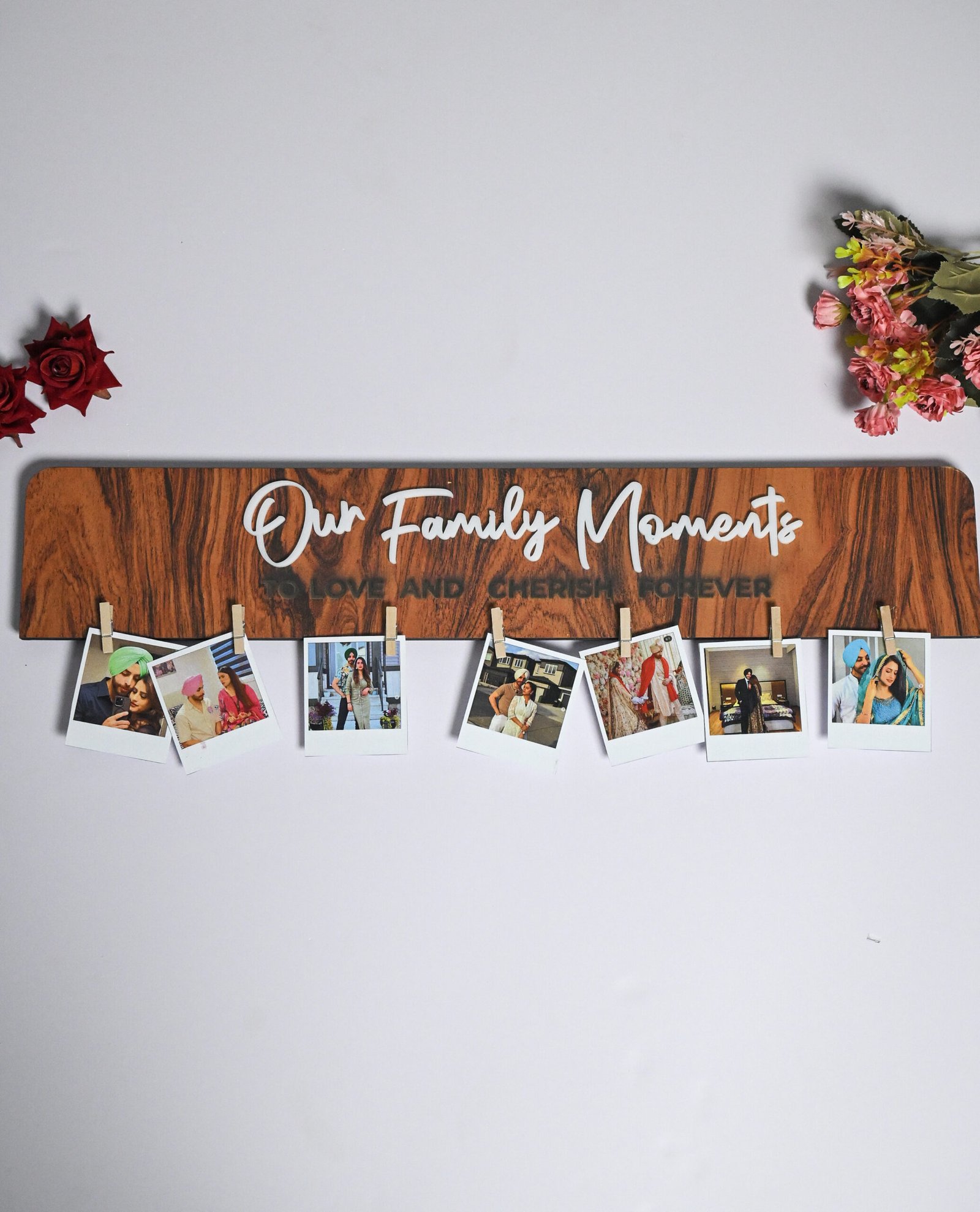 Family Moment Board Light Brown,Brown - Image 3